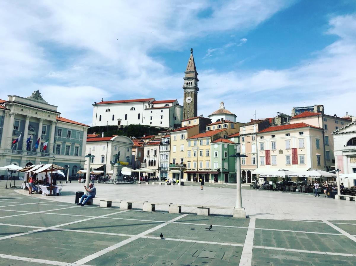 Apartment Rey Piran Bagian luar foto